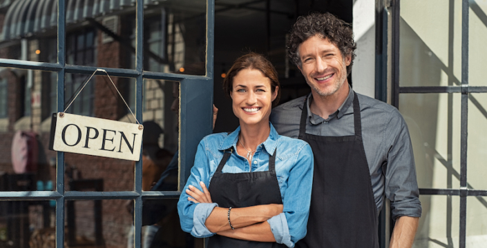 Small business owners couple cfo services for small business and business owners